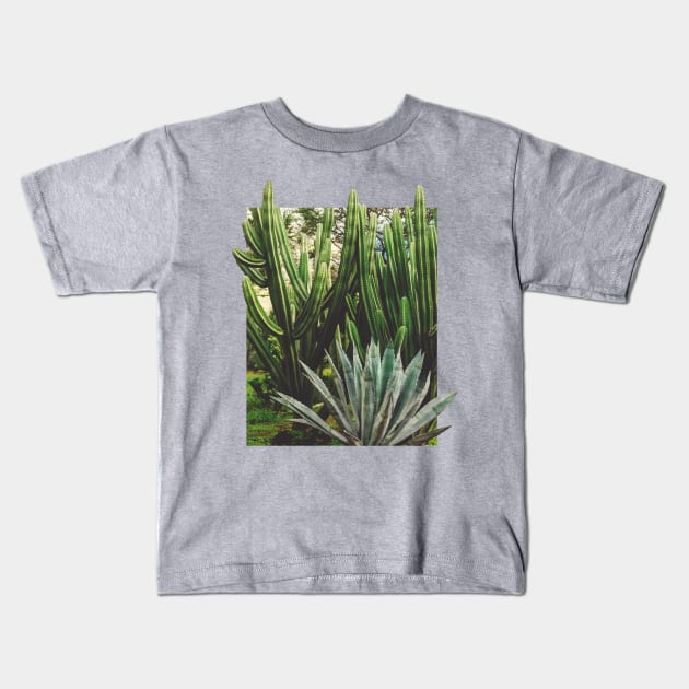 Cacti Growth Kids T-Shirt by Admkng